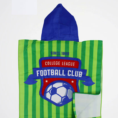 Football Club Beach Poncho