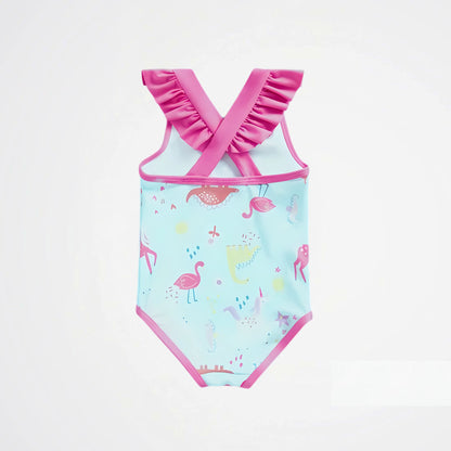 Imaginary Animals Light Blue Swimsuit