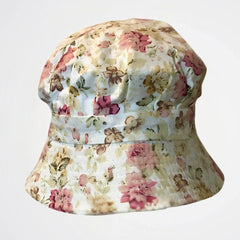 Floral Light Pink Bucket Hat