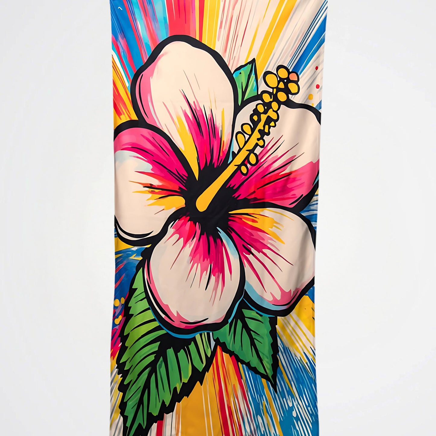 Rose Microfiber Beach Towel