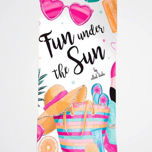 Fun Under The Sun Microfiber Beach Towel