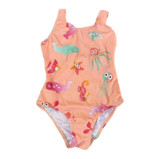 Ocean Life Peach Swimsuit