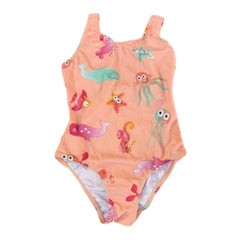 Ocean Life Peach Swimsuit