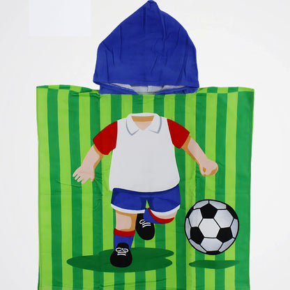 Football Club Beach Poncho