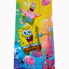 Spongebob And Patrick Beach Towel