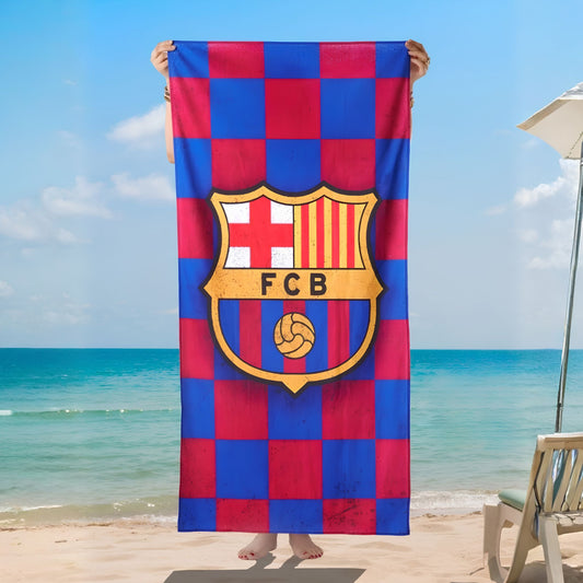 FC Barcelona Microfiber Beach Towel