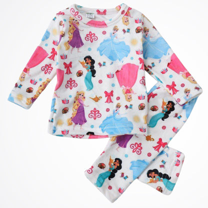 Disney Princess White Fleece Pyjama Set