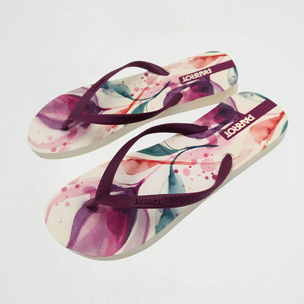 Canva White Flipflop