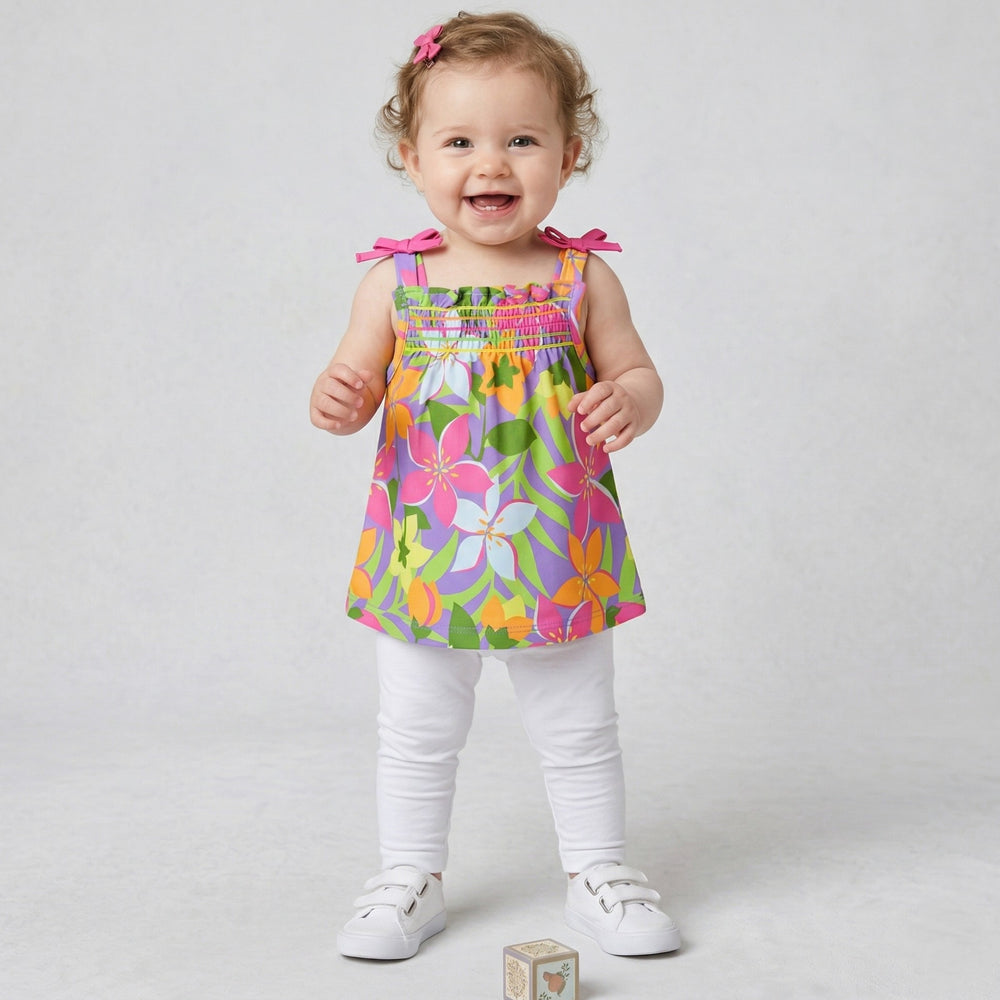 Floral Colorful Cotton Blouse