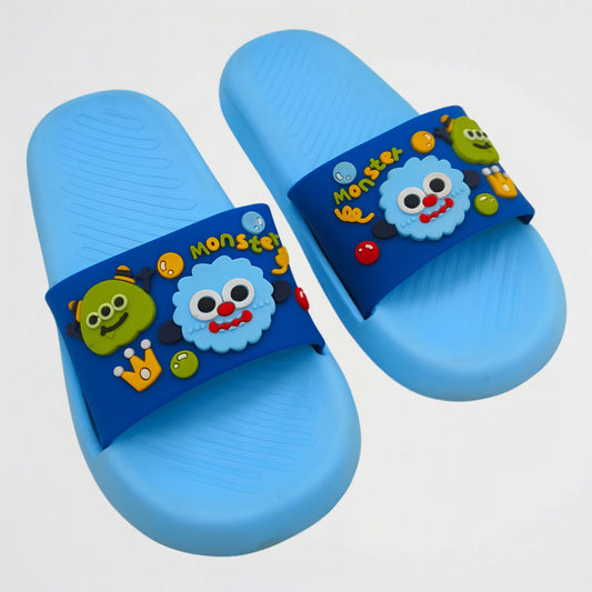 Fun Monster Light Blue Slides