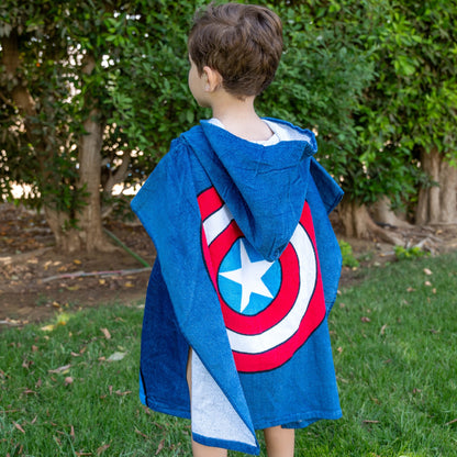 Captain America Beach Poncho