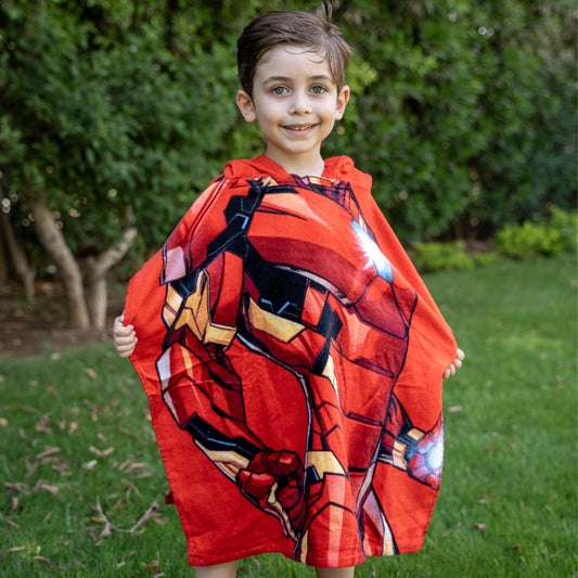 Iron Man Body Beach Poncho (Model 007)