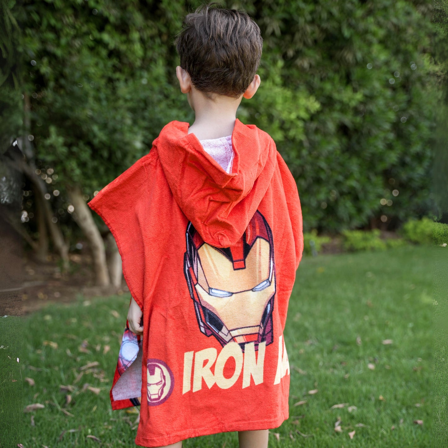 Iron Man Body Beach Poncho (Model 007)