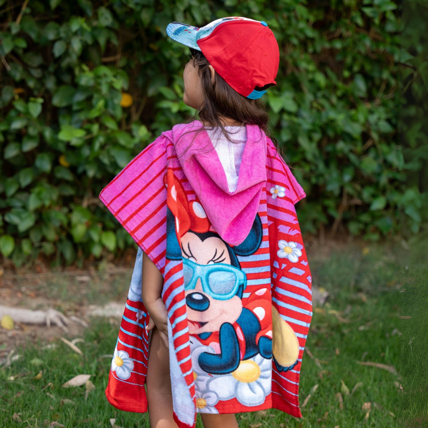 Minnie Mouse Beach Poncho (Model 023)