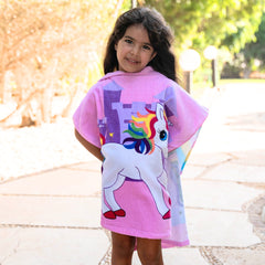 Unicorn Beach Poncho (Model 021)
