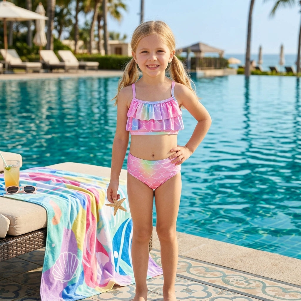 Mermaid Tail Bikini Set