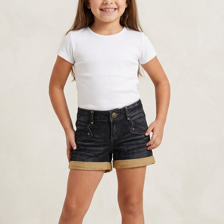 Denim Short (Model B012)