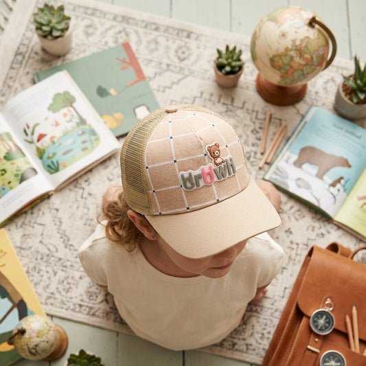 Teddy Bear Beige Cap