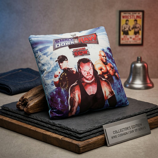 WWE Smackdown Vs Raw Blue Cushion