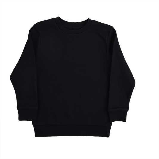 George Basic Black Sweatshirt