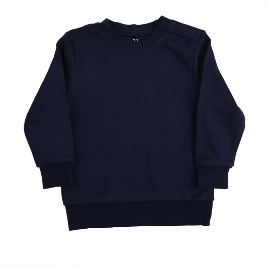 George Basic Navy Sweatshirt