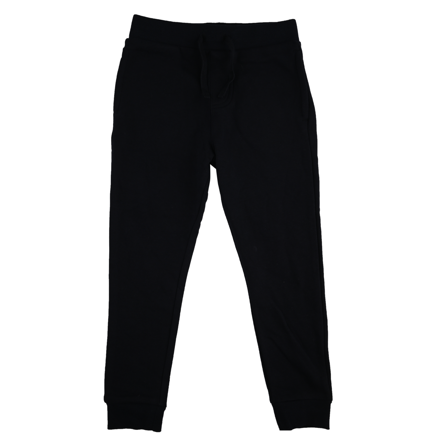 George Black Cotton Sweat Pants