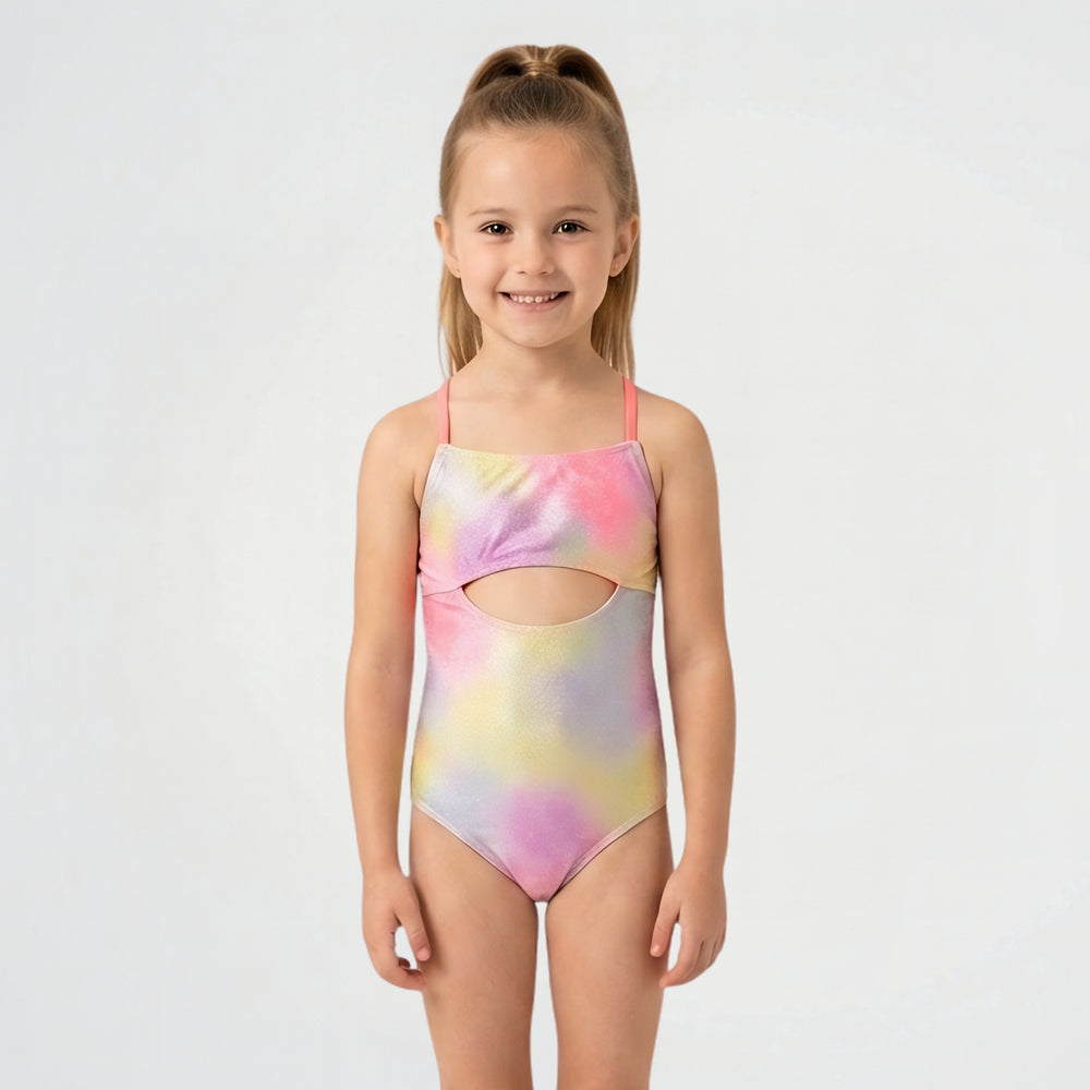 Glitter Pink Swimsuit (Model 2)