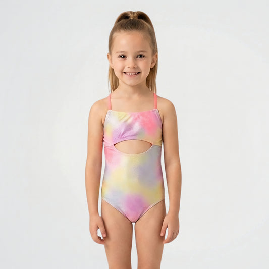 Glitter Pink Swimsuit (Model 2)