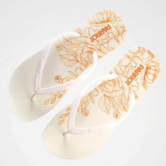 Parrot Golden White Flipflop