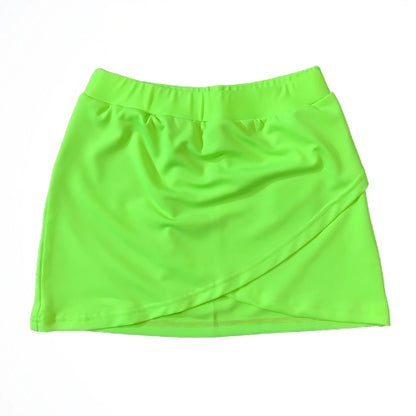 Basic Green Lycra Swim Skirt