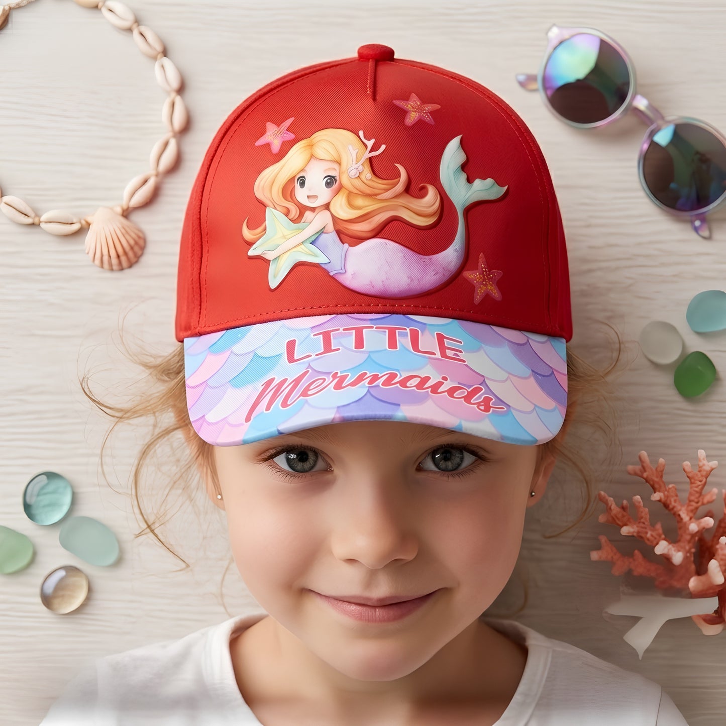 Little Mermaid Cotton Cap
