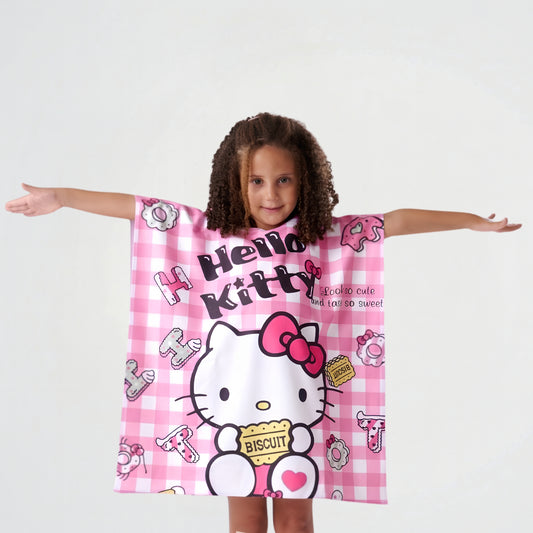 Hello Kitty Microfiber Beach Poncho