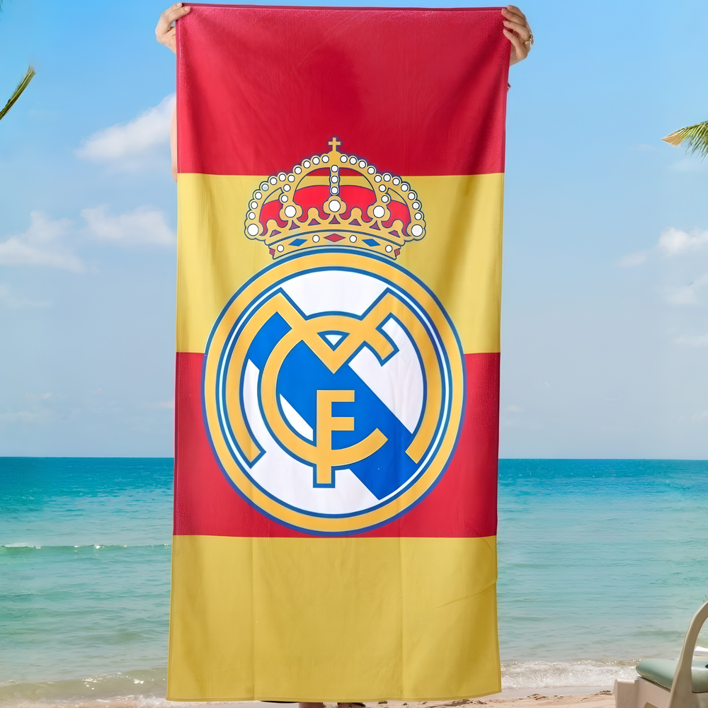 Real Madrid Microfiber Beach Towel