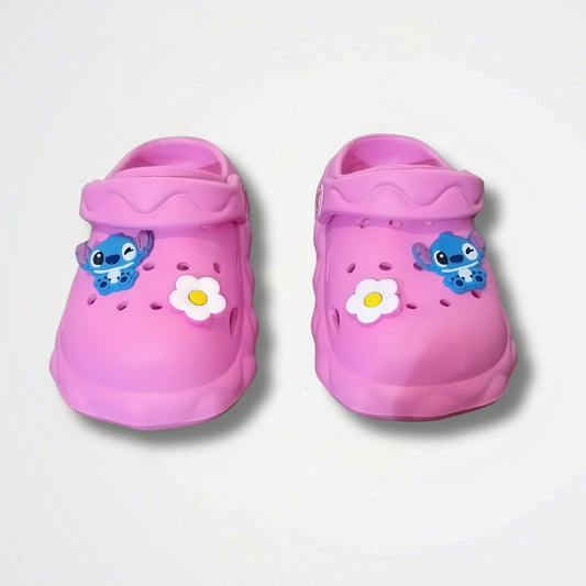 Stitch Fuchsia Clogs