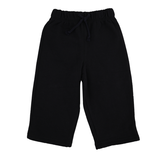 Koala Kids Black Cotton Sweat Pants