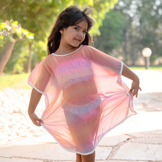 Stars Chiffon Beach Coverup