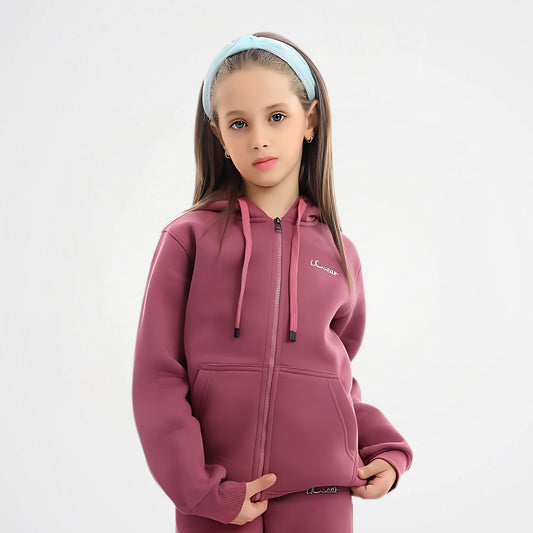 Basic Kashmir Cotton Zipper Jacket