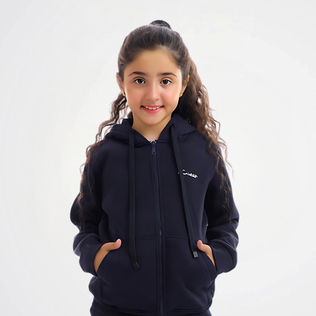 Basic Cotton Zipper Jacket