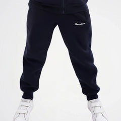 Basic Navy Cotton Sweat Pants