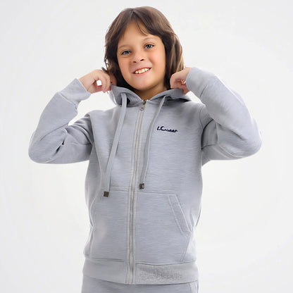 Basic Cotton Zipper Jacket