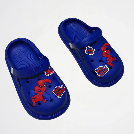Spiderman Navy Clogs