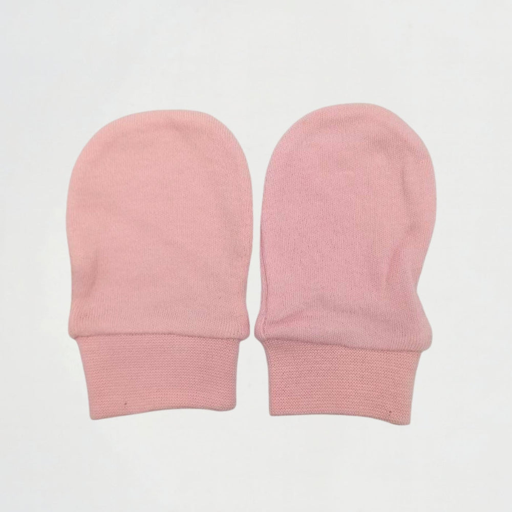 Basic Pink Wool Gloves