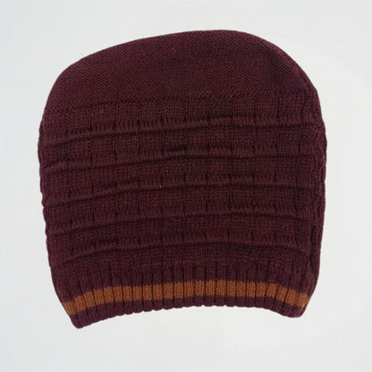 Basic Striped Fleece Ice Cap