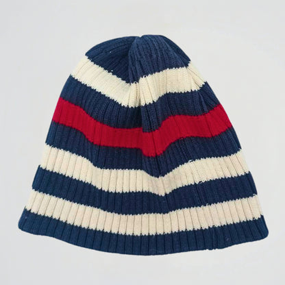 Striped Fleece Ice Cap