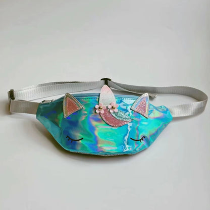 Unicorn Metallic Green Waist Bag