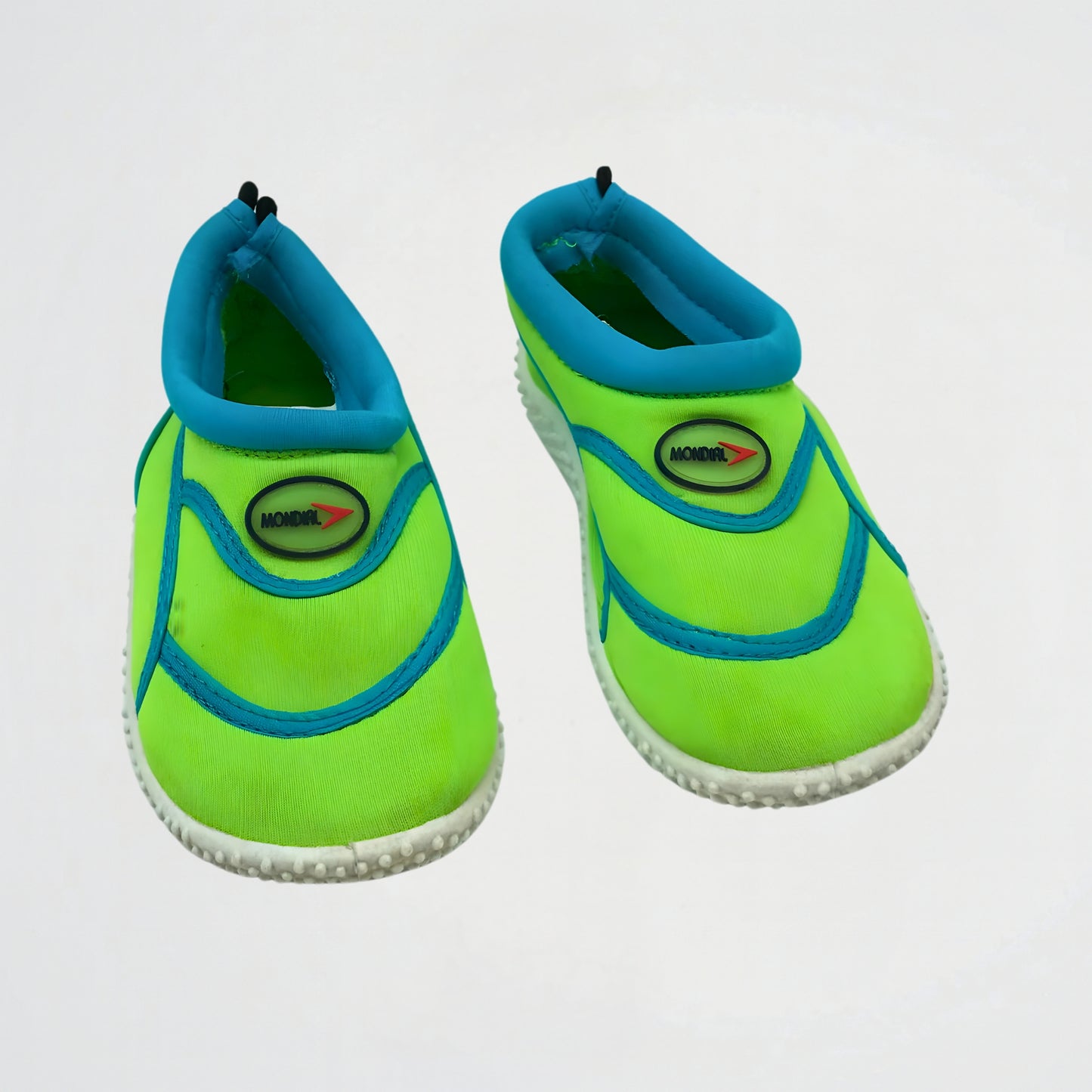Mondial Green/Neon Turquoise Aqua Shoes