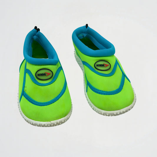 Mondial Green/Neon Turquoise Aqua Shoes