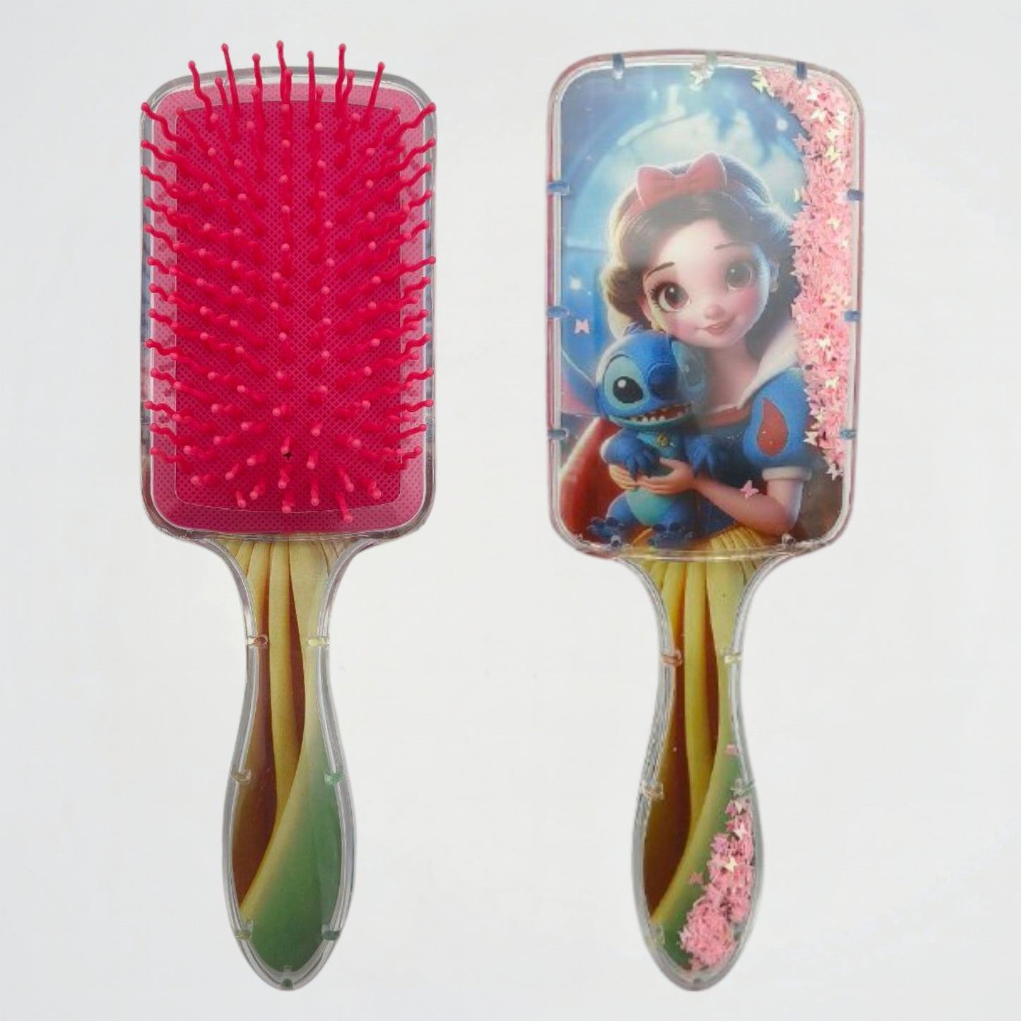 Snow White And Stitch Hair Brush