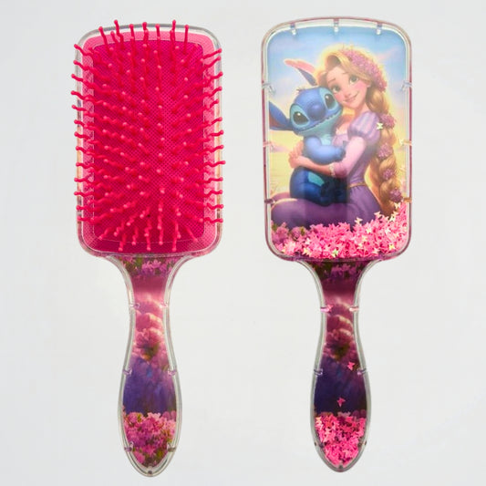 Rapunzel And Stitch Hair Brush