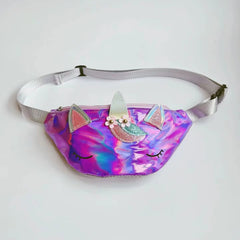 Unicorn Metallic Purple Waist Bag